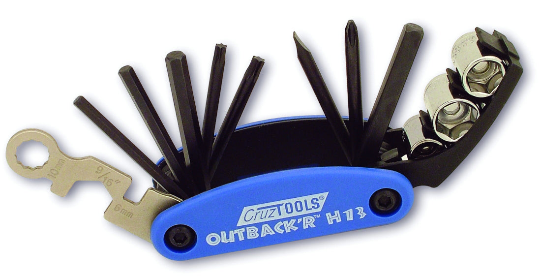 CRUZ TOOLS Outback'r H13 Multi-Tool for Harley-Davidson - Compact and Versatile