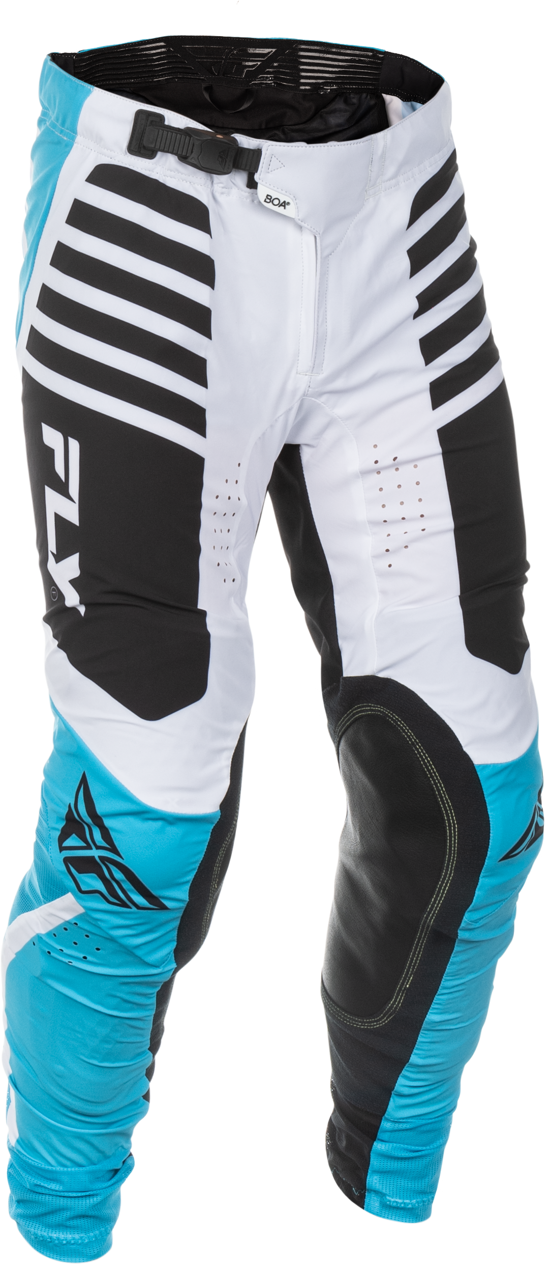 Fly Racing Lite Pants for Men - Offroad Motorcycle Pants in Blue/White/Black, Size US 28
