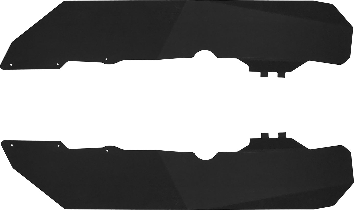 Spike Over Fenders Black Set for Polaris RZR 1000/900 – Complete 4-Piece ATV/UTV Body Components