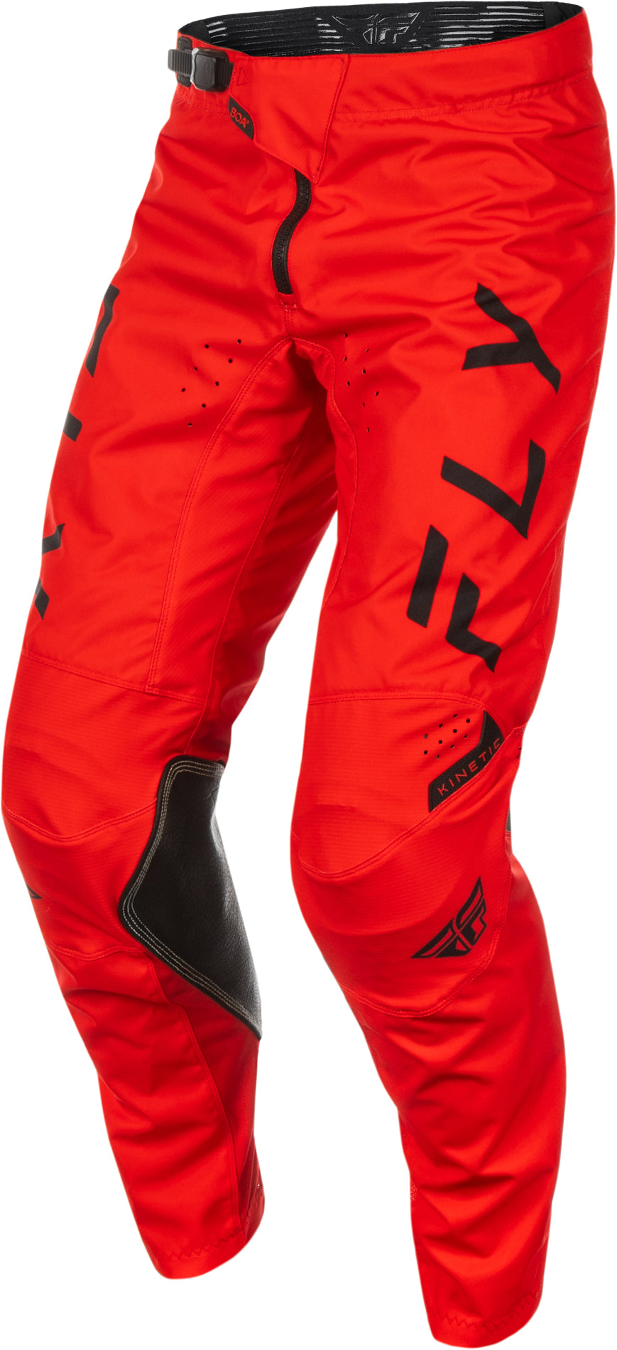 Fly Racing Kinetic Center Offroad Pants Men’s US 40 in Red and Black