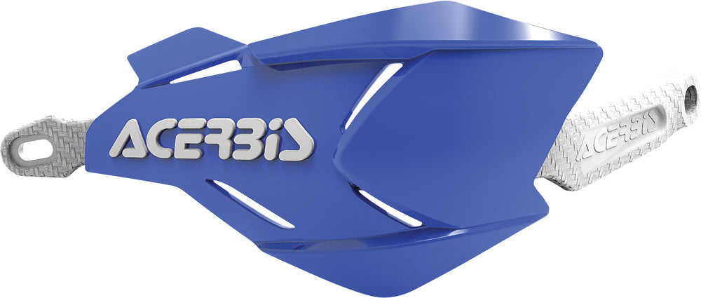 ACERBIS X Factory Handguard Blue/White – Durable Aluminum and Nylon Composite Offroad Protection