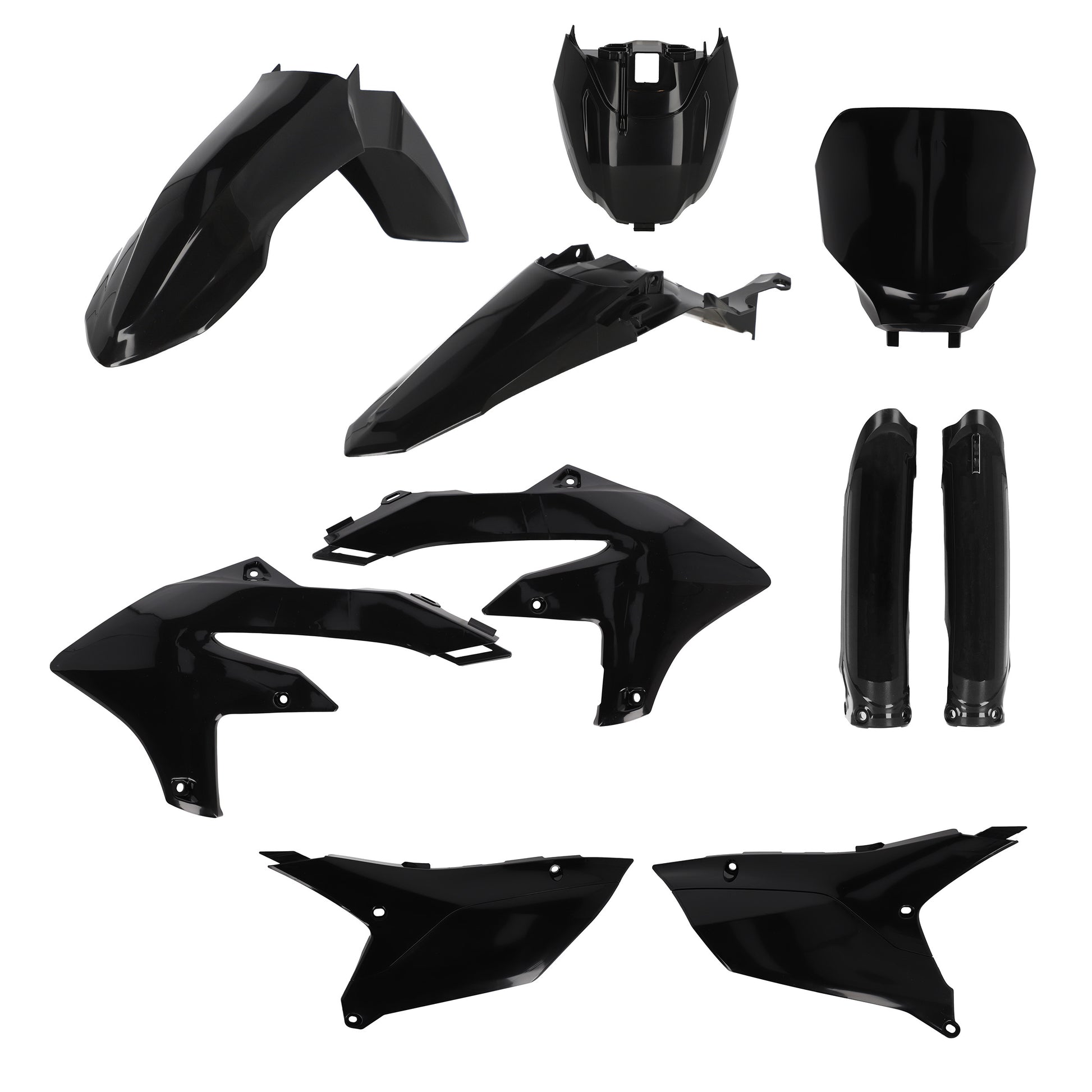ACERBIS Full Plastic Kit for Yamaha YZ Models - Black (Part #2979590001)
