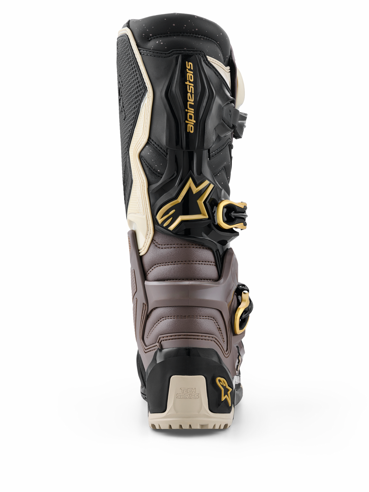 Alpinestars Tech 7 Enduro Drystar Offroad Boots – Size US 10, Black/Dark Grey/Gold