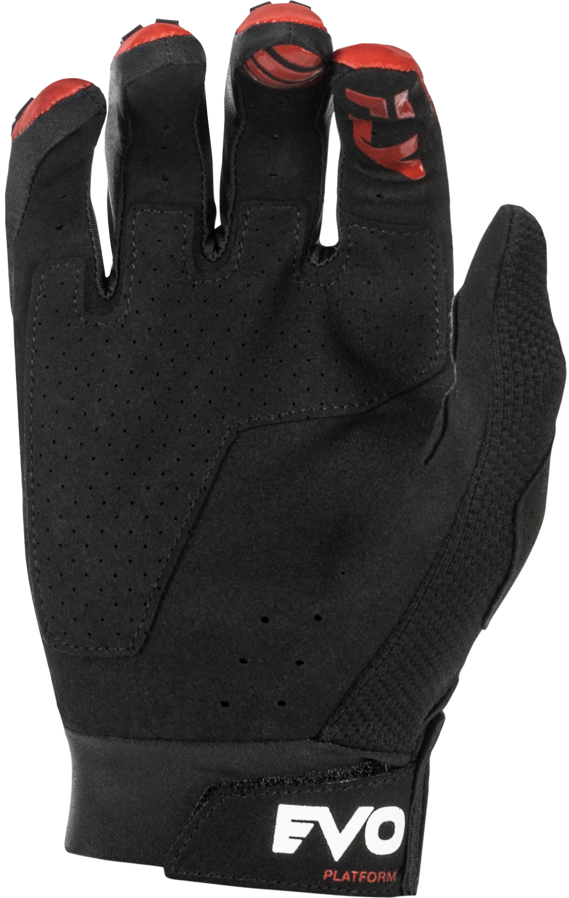 Fly Racing Youth Evolution DST Offroad MX Gloves - Red/Black/Grey, Youth Large