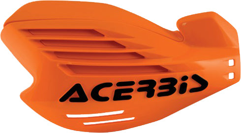ACERBIS X-Force Handguards Orange with Removable Spoiler for Offroad Motorcycles