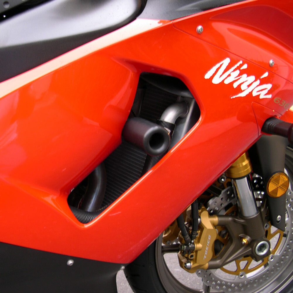 Shogun Motorsports Black Frame Sliders for Kawasaki ZX-6RR 2005-2006