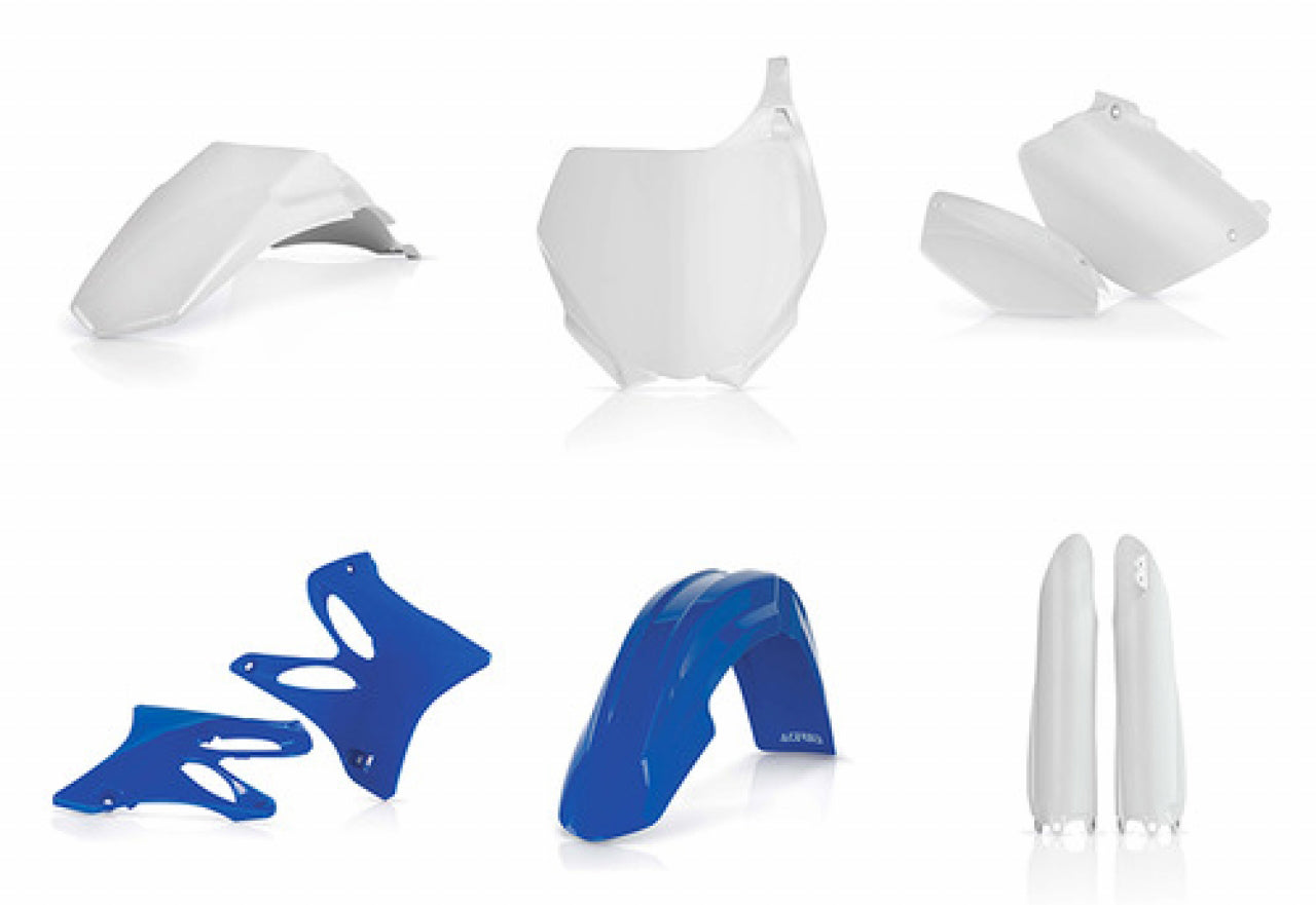 ACERBIS Plastic Kit for Yamaha YZ125 & YZ250 - Blue Offroad Body Replacement Parts