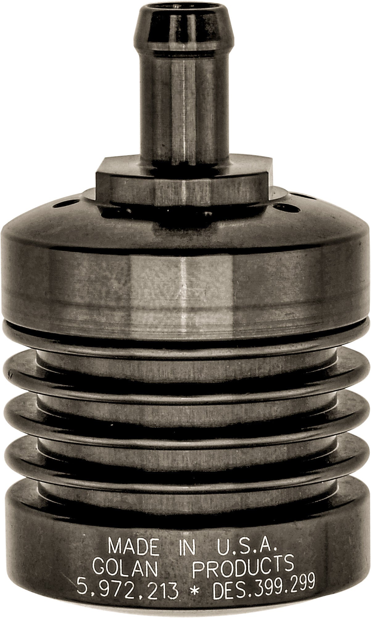 GOLAN 67-312B-BLK Breather Filter for V-Twin Transmission and Engine Applications