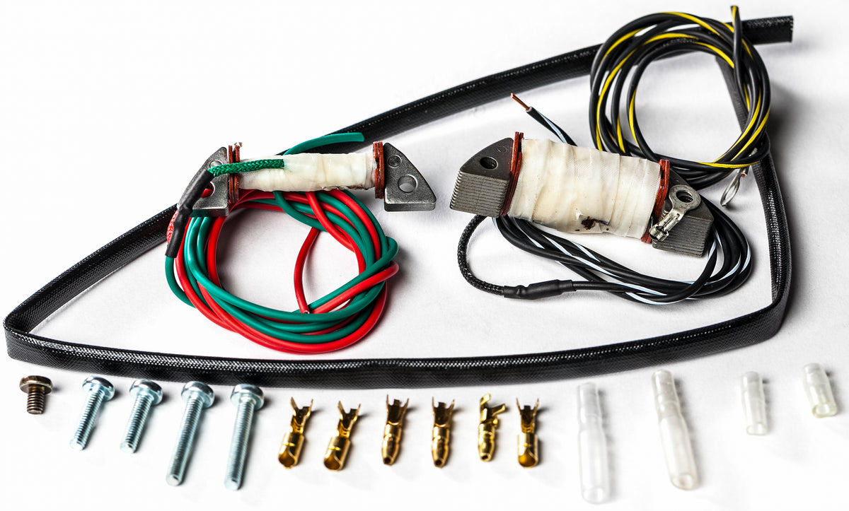 RICKS 27-22703 High Output Stator Rebuild Kit for Kawasaki KX Models