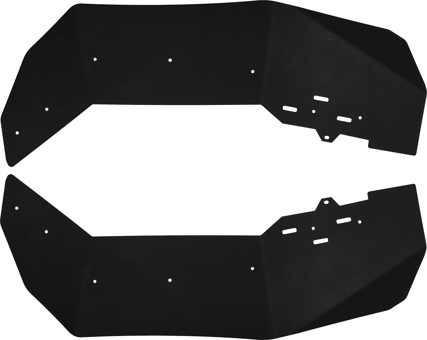 Spike Over Fenders Black Set for Polaris RZR 1000/900 – Complete 4-Piece ATV/UTV Body Components