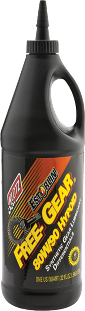 KLOTZ Estorlin Free Gear Diff. Lube 80W90 32oz - Synthetic Transmission Oil for Performance and Racing Applications
