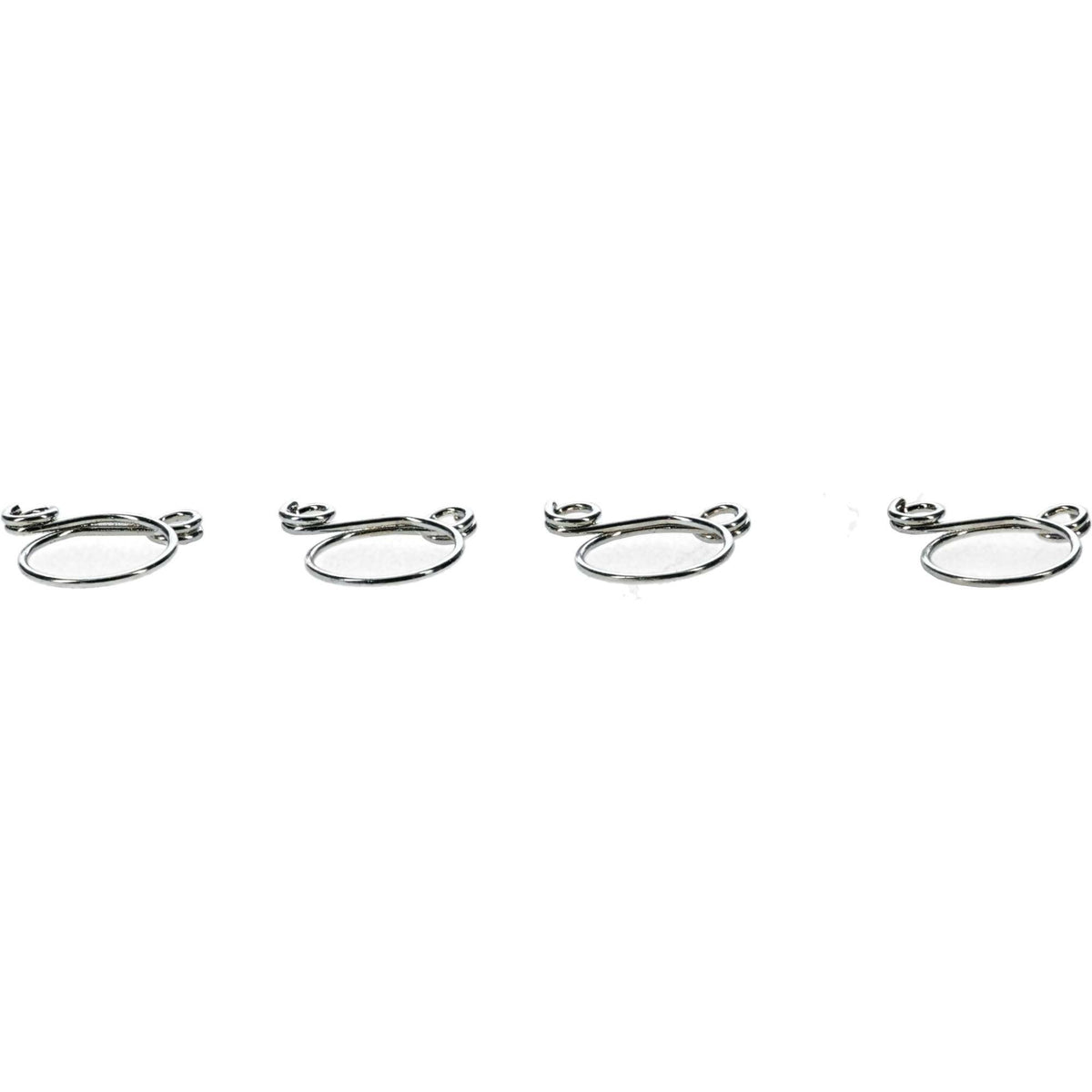 ALL BALLS Hose Clamps Refill Kit 4-Pack for Fuel Lines & Fittings