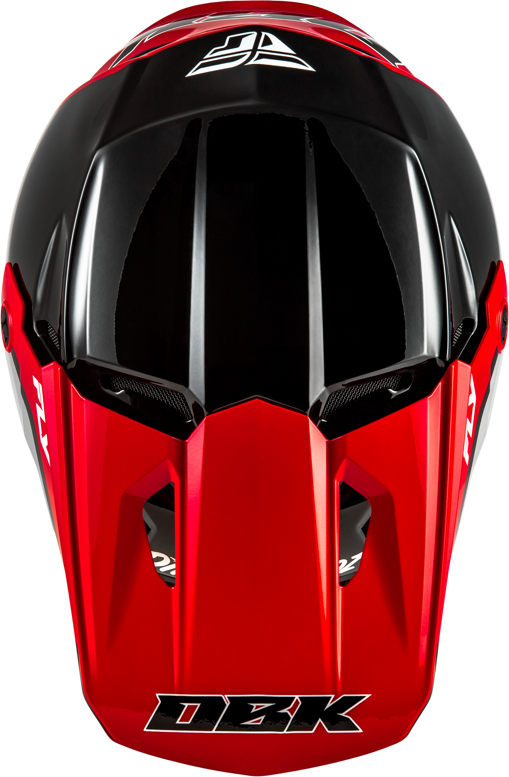 Fly Racing Kinetic Dbk Off-Road Helmet - Large, Black/Red/Grey