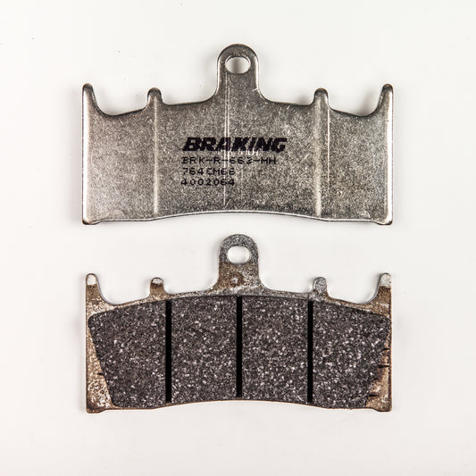 BRAKING Sintered High Performance Front Brake Pad Set for Kawasaki ZX-6R, Vulcan 1600, and ZRX1200