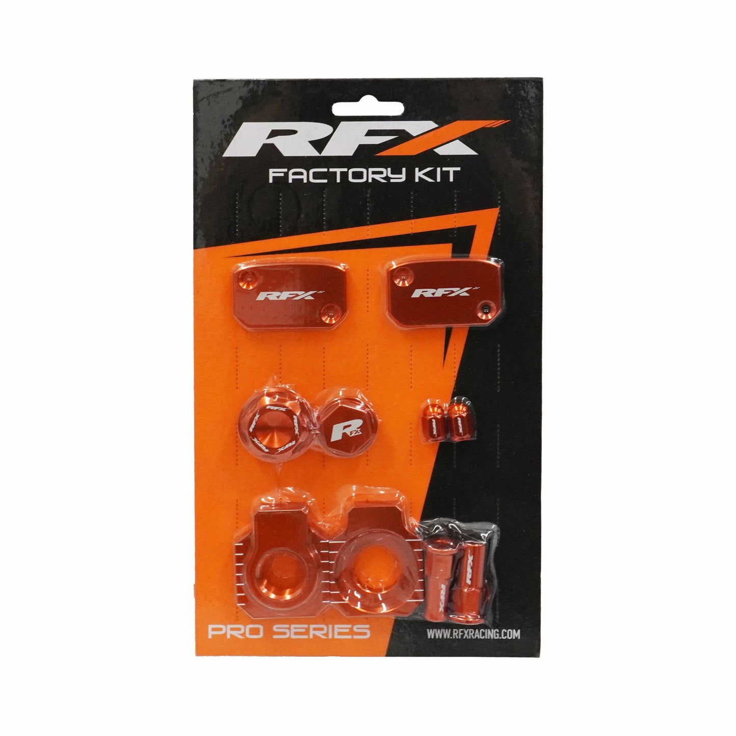 RFX Factory Kit Orange for KTM and Husqvarna Offroad Vehicles – Replacement Body Parts (Part Number FXFK 50300 99OR)