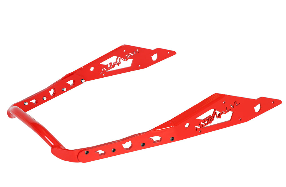 PRO ARMOR Nxt Lvl Rear Bumper Red for Polaris 650/850 RMK Khaos Matryx 146"