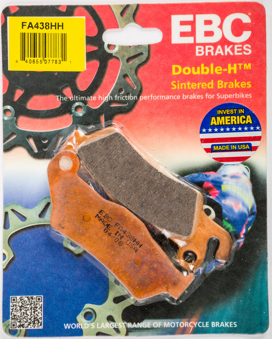EBC FA438HH Brake Pads for BMW K1200GT, KTM 560 SMR, Suzuki GSX-R1000