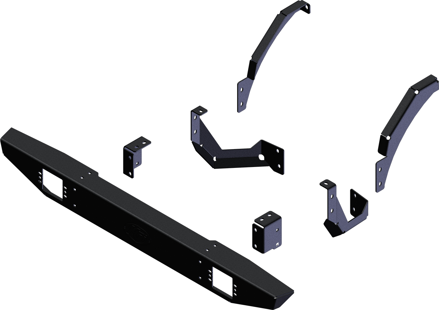 KFI Rear Formed Bumper for Polaris Xpedition ATV/UTV 2024 Models