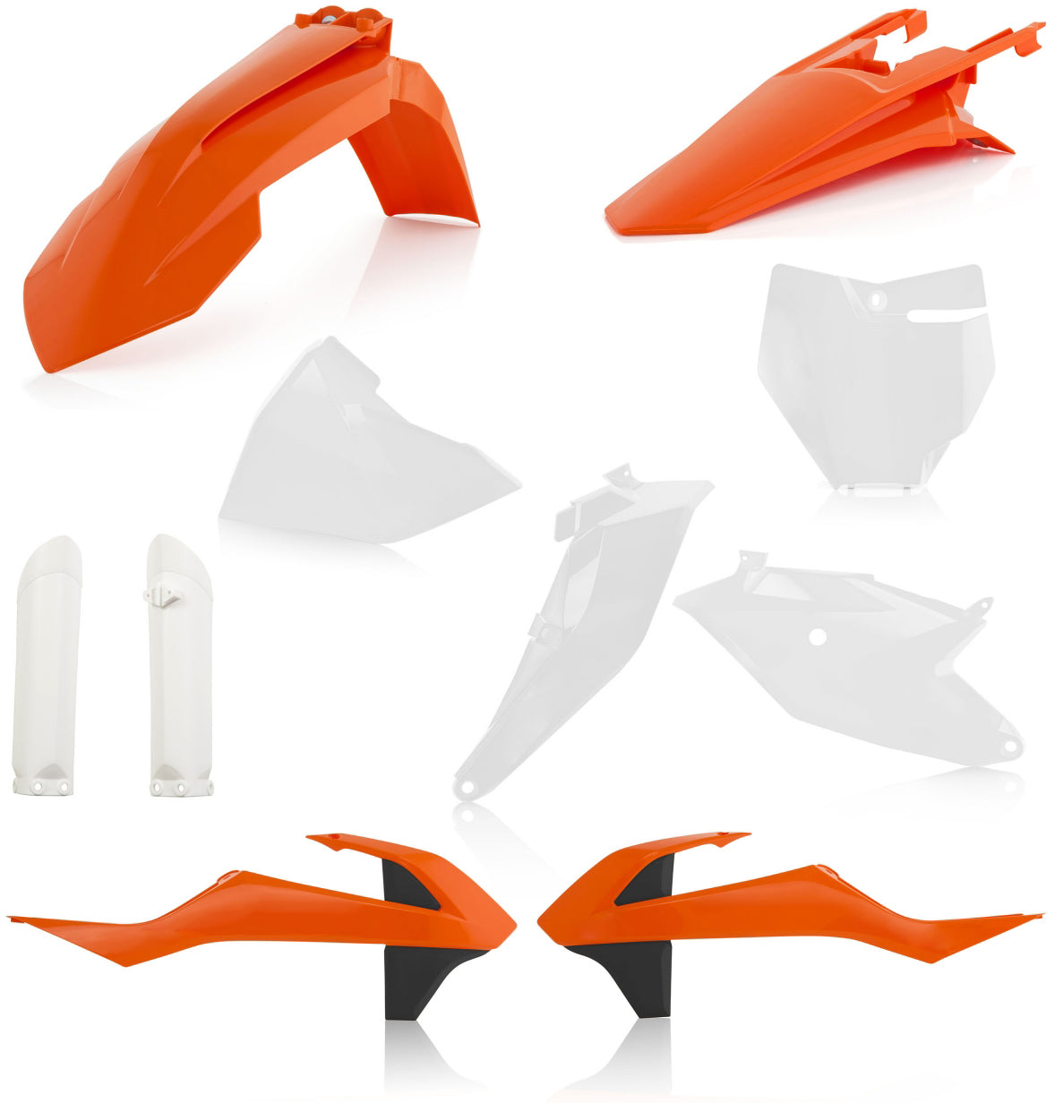 Acerbis Full Plastic Kit Original for KTM 85 SX (2018-2024) in Orange