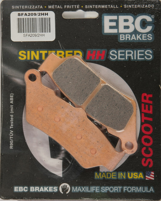 EBC Double-H Sintered Superbike Brake Pads for Scooters - SFA209/2HH