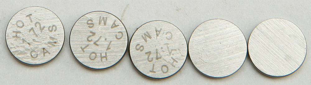 HOT CAMS Valve Shims 8.90x1.72mm 5-Pack for Street Engine Applications