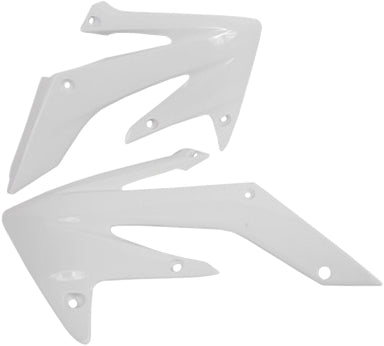 ACERBIS Radiator Shrouds for Honda CRF250R and CRF250X – Front Offroad Replacement Body Part in White