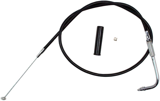 Motion Pro Black Vinyl Throttle Cable for Harley Davidson XL1200C and XL883C Models