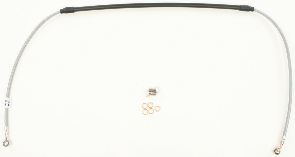 GBRAKES Steel Front Brake Line for Yamaha Offroad Vehicles (Part No. FK003D622-1)