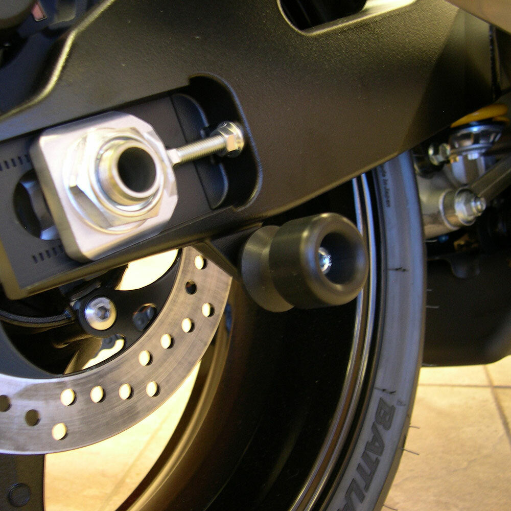 Shogun Swingarm Sliders Black for Honda CBR1000RR (2004-2013) - Part 701-0309