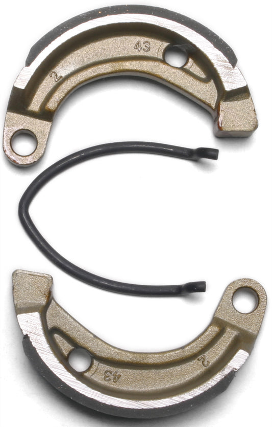 EBC Brake Shoes 338 Plain for Honda CR80R and Kawasaki KFX 90 Offroad Vehicles