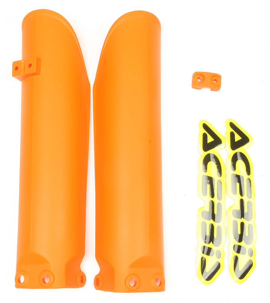 Acerbis Front Fork Guard in Orange for KTM 85 SX (2003-2012)