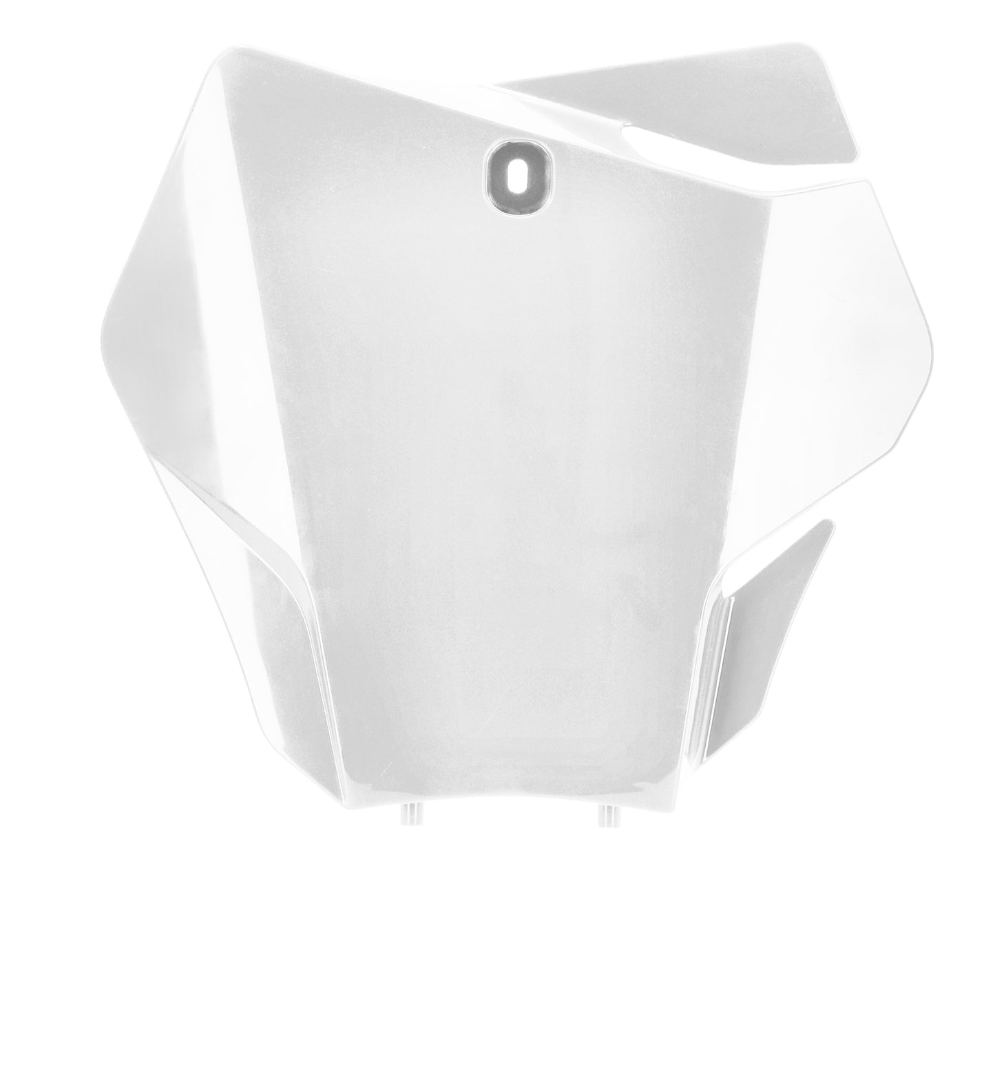 Acerbis Front Number Plate for Gas/Gas and KTM Offroad Motorcycles – White