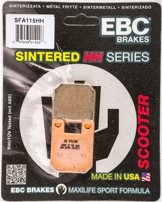 EBC Double-H Sintered Superbike Brake Pads SFA115HH – High Performance Scooter Brake Pads