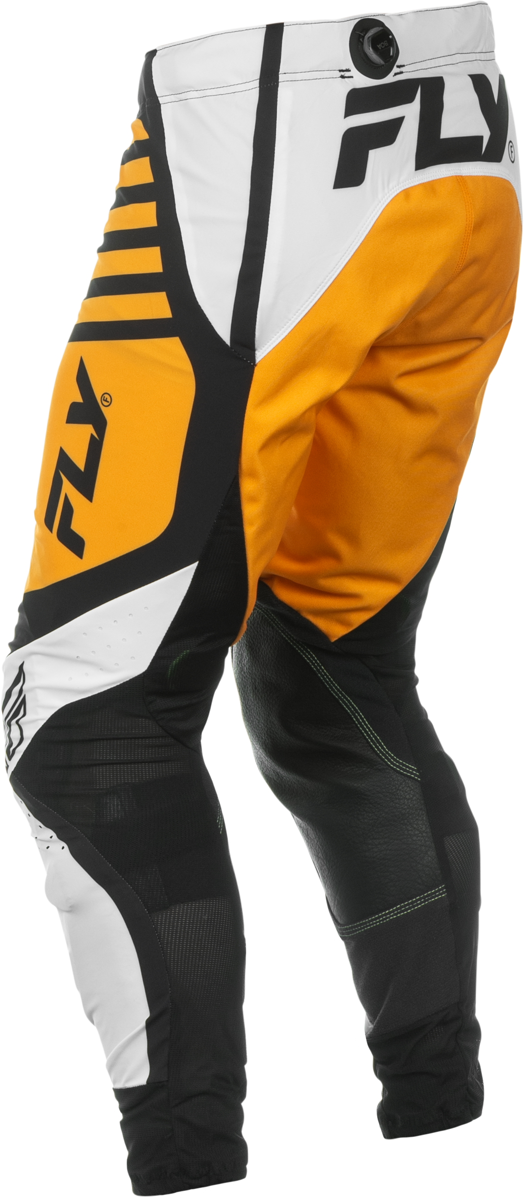 Fly Racing Youth Lite Offroad Pants Size 26 - White, Black & Mustard