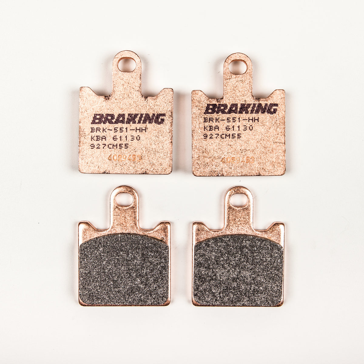 BRAKING Front Sintered Metal Brake Pad Set for Kawasaki Z1000 and ZX1400 Ninja ZX-14R