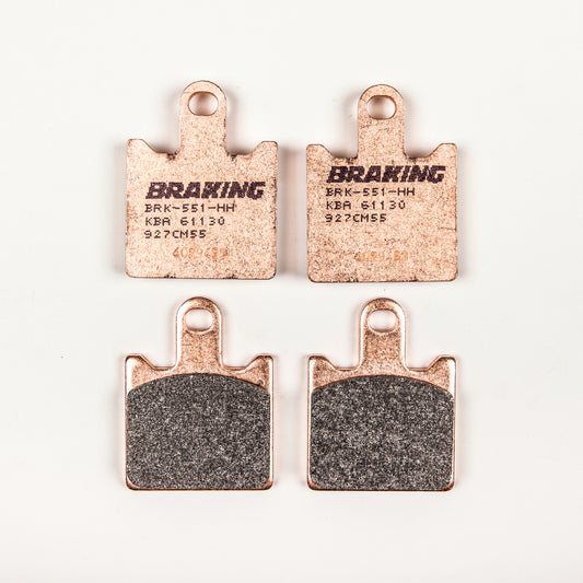 BRAKING Front Sintered Metal Brake Pad Set for Kawasaki Z1000 and ZX1400 Ninja ZX-14R