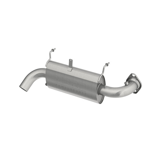 MBRP Part AT-9522SP Single Slip-On System with Oval Sport Muffler for Polaris RZR XP 1000