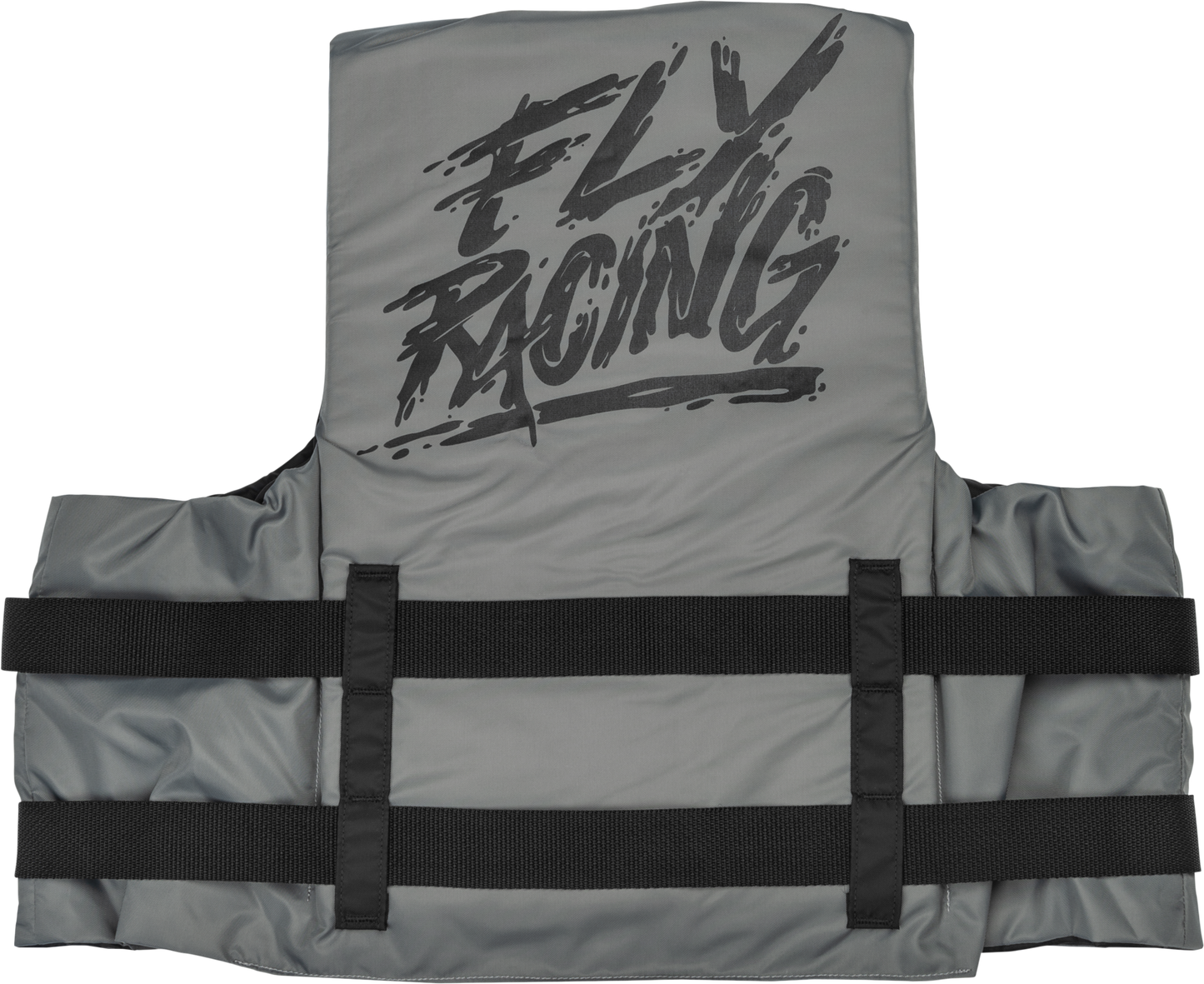 Fly Racing Nylon Flotation Vest 2X-Large Grey and Black for Watercraft Safety