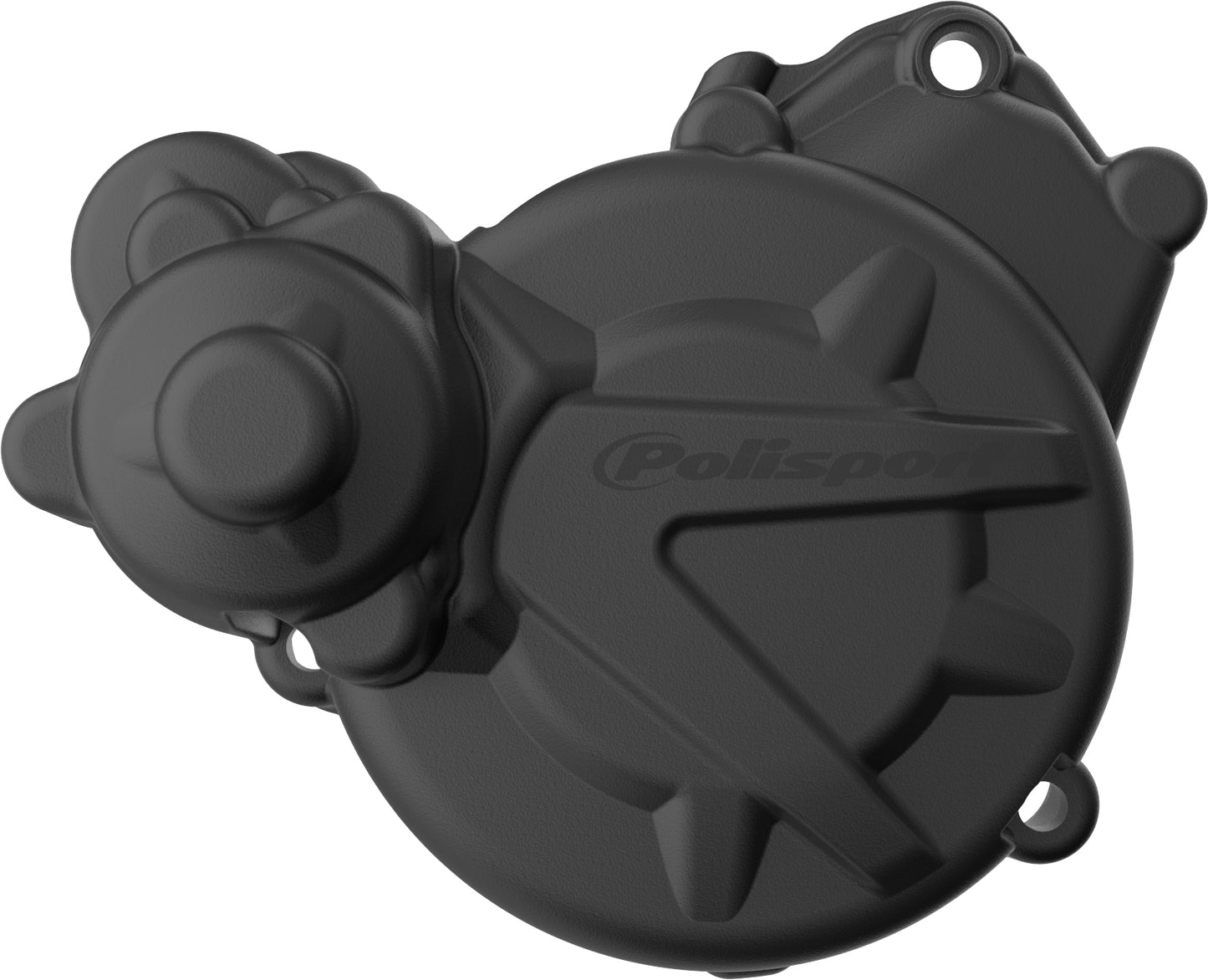 POLISPORT Ignition Cover Protector Black for Gas-Gas Offroad Motorcycles – Part Number 8467600001