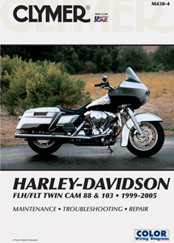 Clymer Repair Manual for Harley Davidson FLHTC and FLHTCU Models | Part Number CM4304
