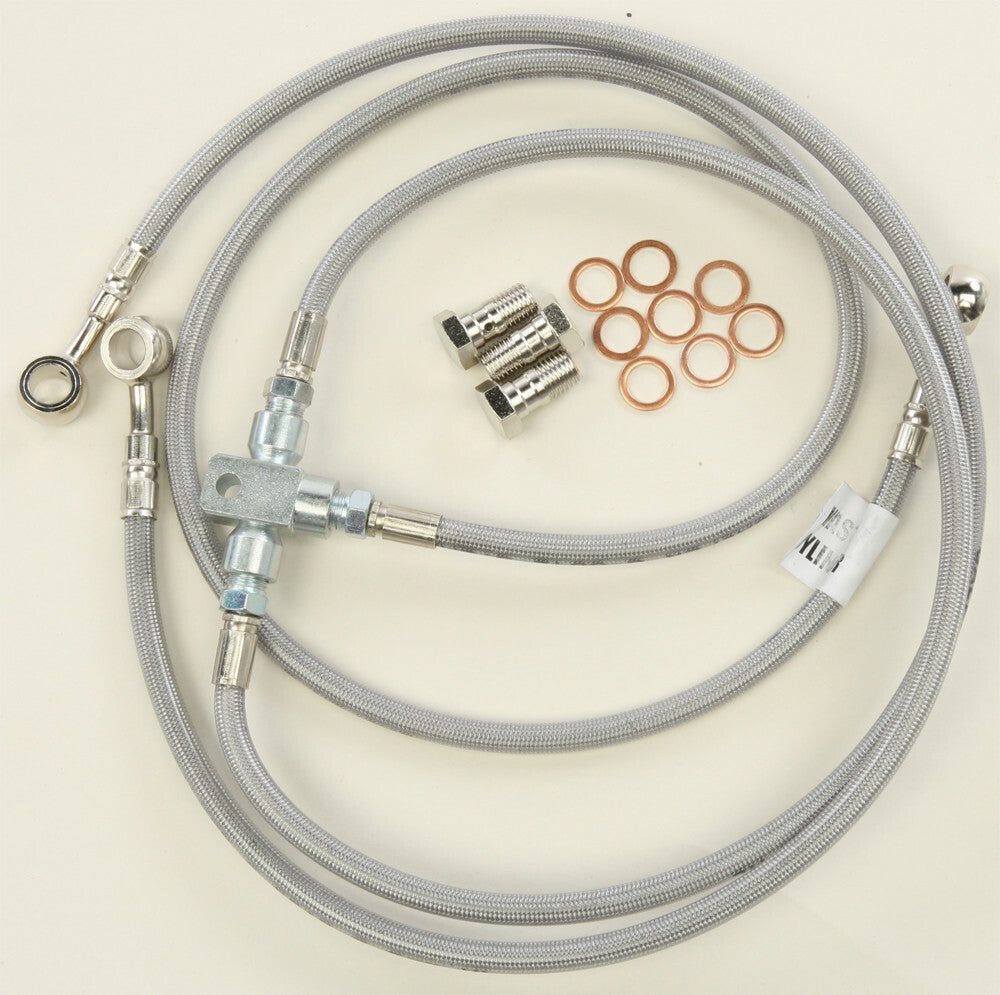 GBRAKES FK003D398-3 Front Brake Line for Yamaha YFZ450 '03 ATV/UTV
