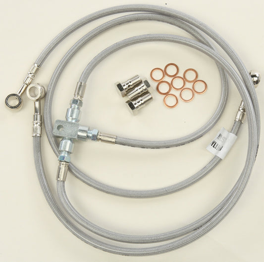 GBRAKES FK003D398-3 Front Brake Line for Yamaha YFZ450 '03 ATV/UTV