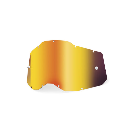 100-Percent RC2/AC2/ST2 Sheet Mirror Red Lens for Offroad Eyewear