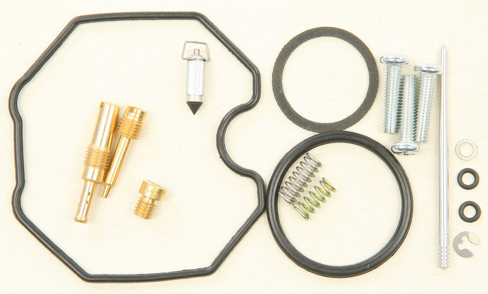 ALL BALLS Carburetor Repair Kit for Arctic Cat 250 Models - Complete Carburetor Rebuild Kit