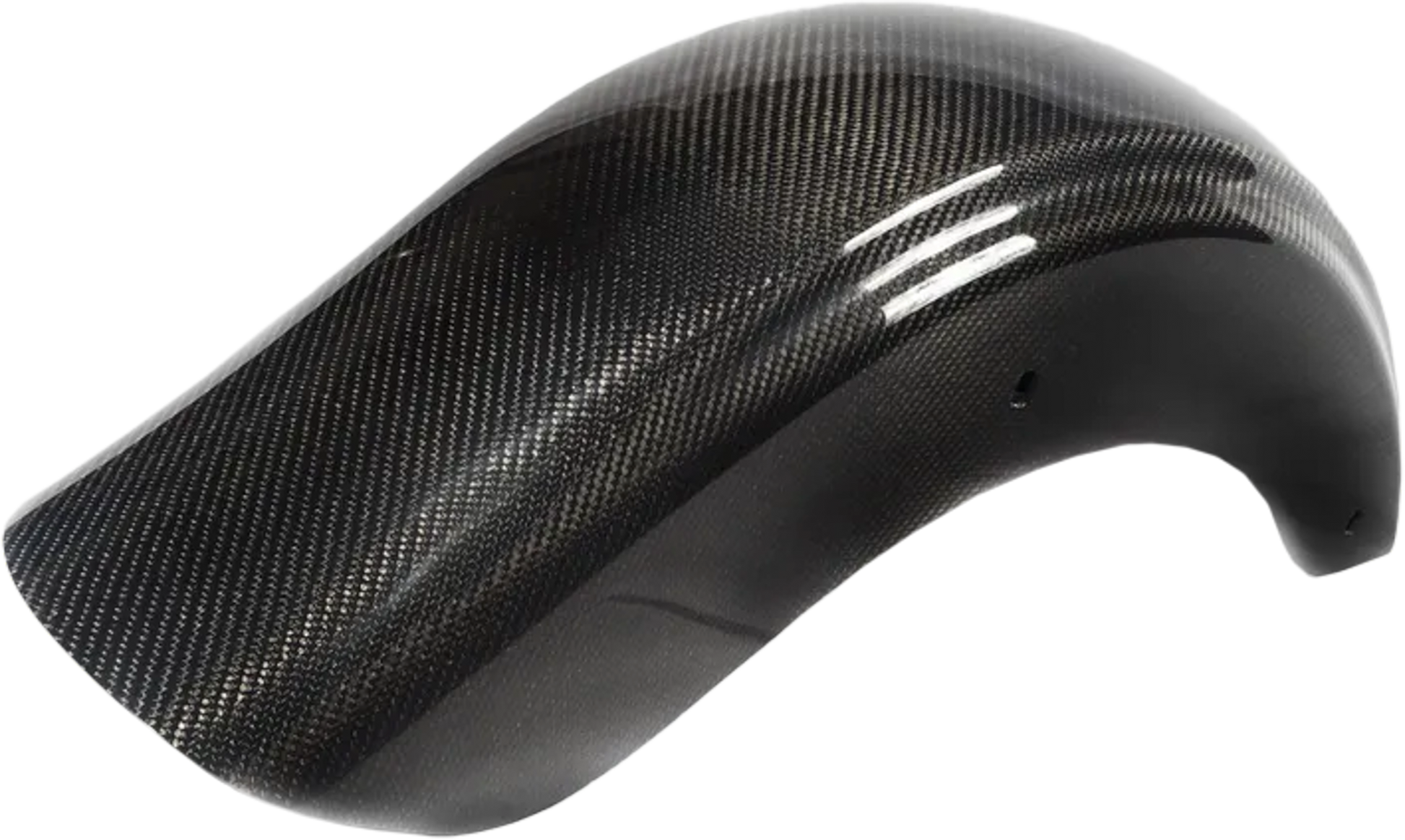 HOFMANN DESIGNS Carbon Fiber Rear Fender with Seat Dock for Harley V-Twin 2009-2022