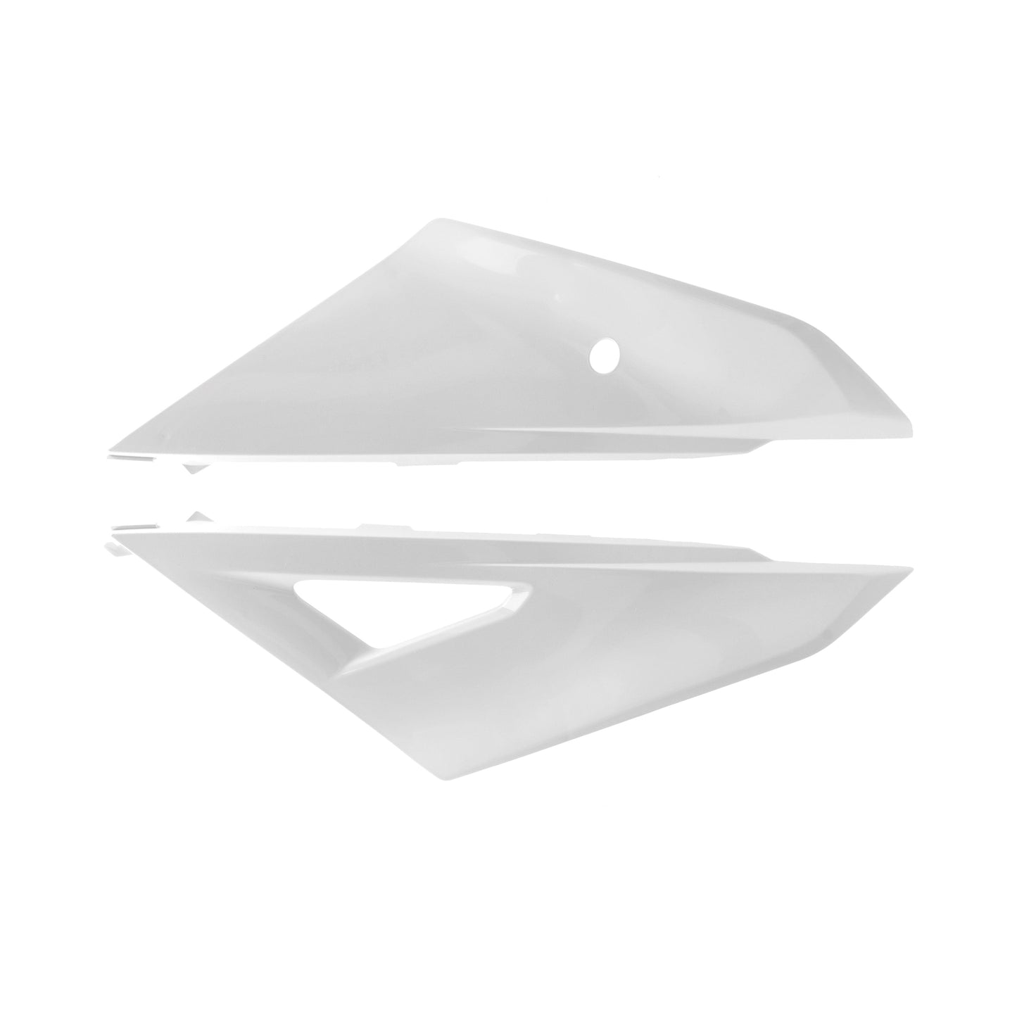 Acerbis CRF White Upper and Lower Side Panels for Offroad Motorcycles (Part 2986030002)