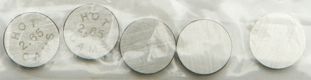 Hot Cams Valve Shims 10.00x2.65mm 5-Piece Pack for Offroad Engines