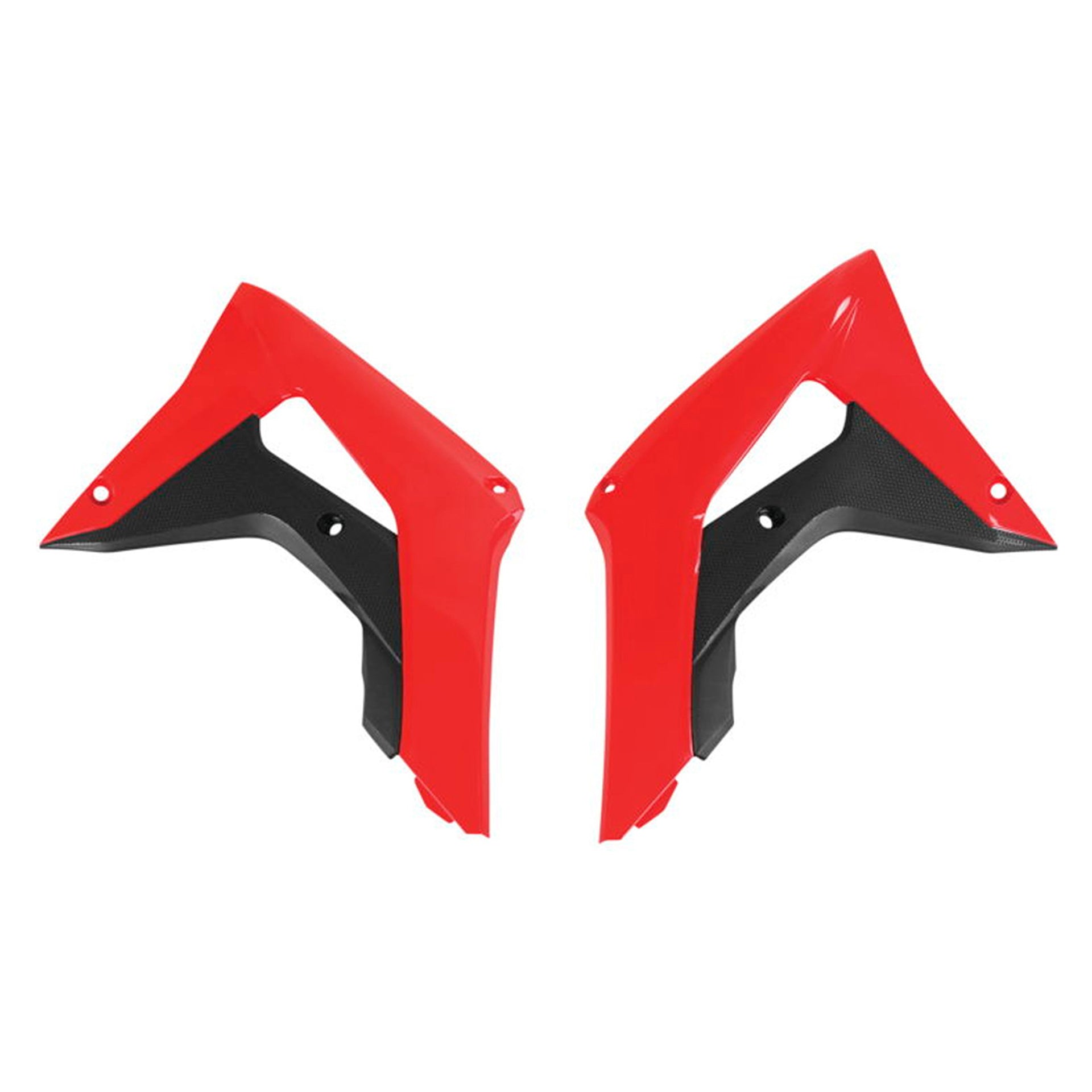 POLISPORT Radiator Scoop for Honda CRF250/450RX – Red Offroad Replacement Body Part
