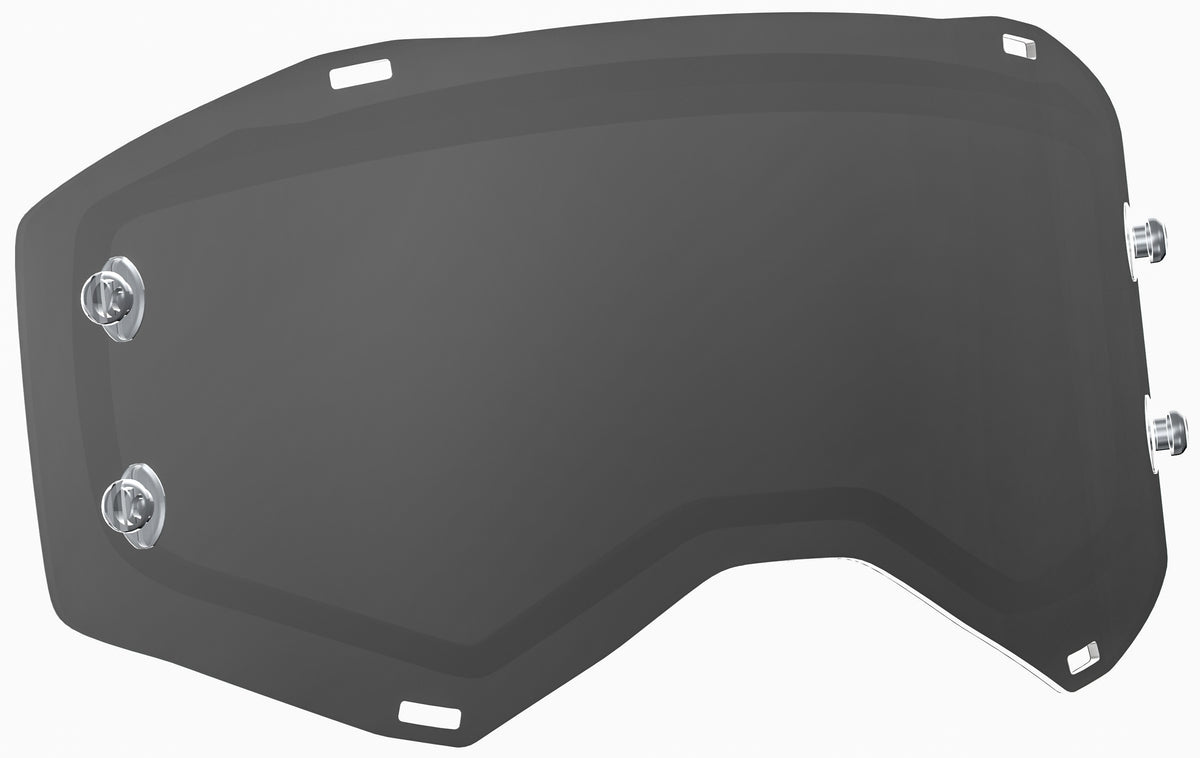 SCOTT Lens Works Prospect Thermal Grey Offroad Eyewear with Dual Pane Technology