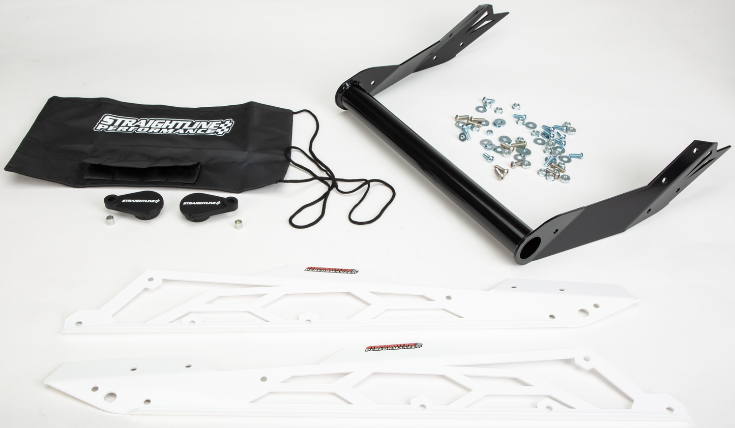 STRAIGHTLINE Hide 'N' Go Rear Bumper S D 146" White for Ski-Doo Snowmobiles